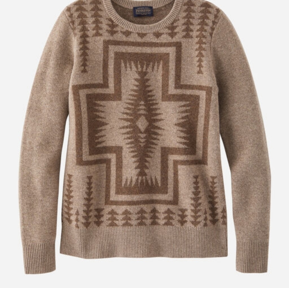 Pendleton Harding Wool Pullover Crew Sweater Nwt